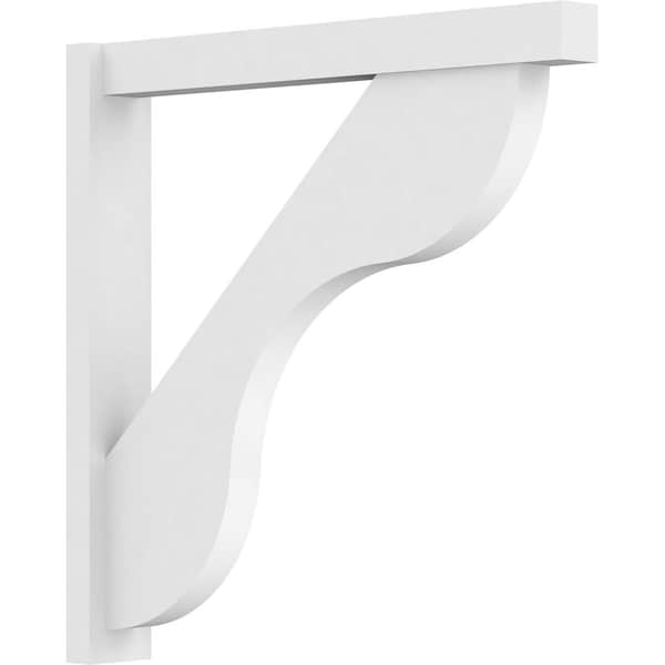 Ekena Millwork Carmel Architectural Grade PVC Outlooker with Block Ends, 5"W X 36"D X 36"H OUTP05X36X36CAR05 - main